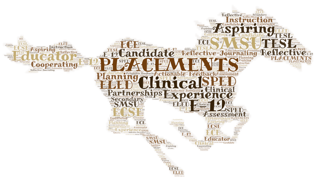 running mustang brown word cloud